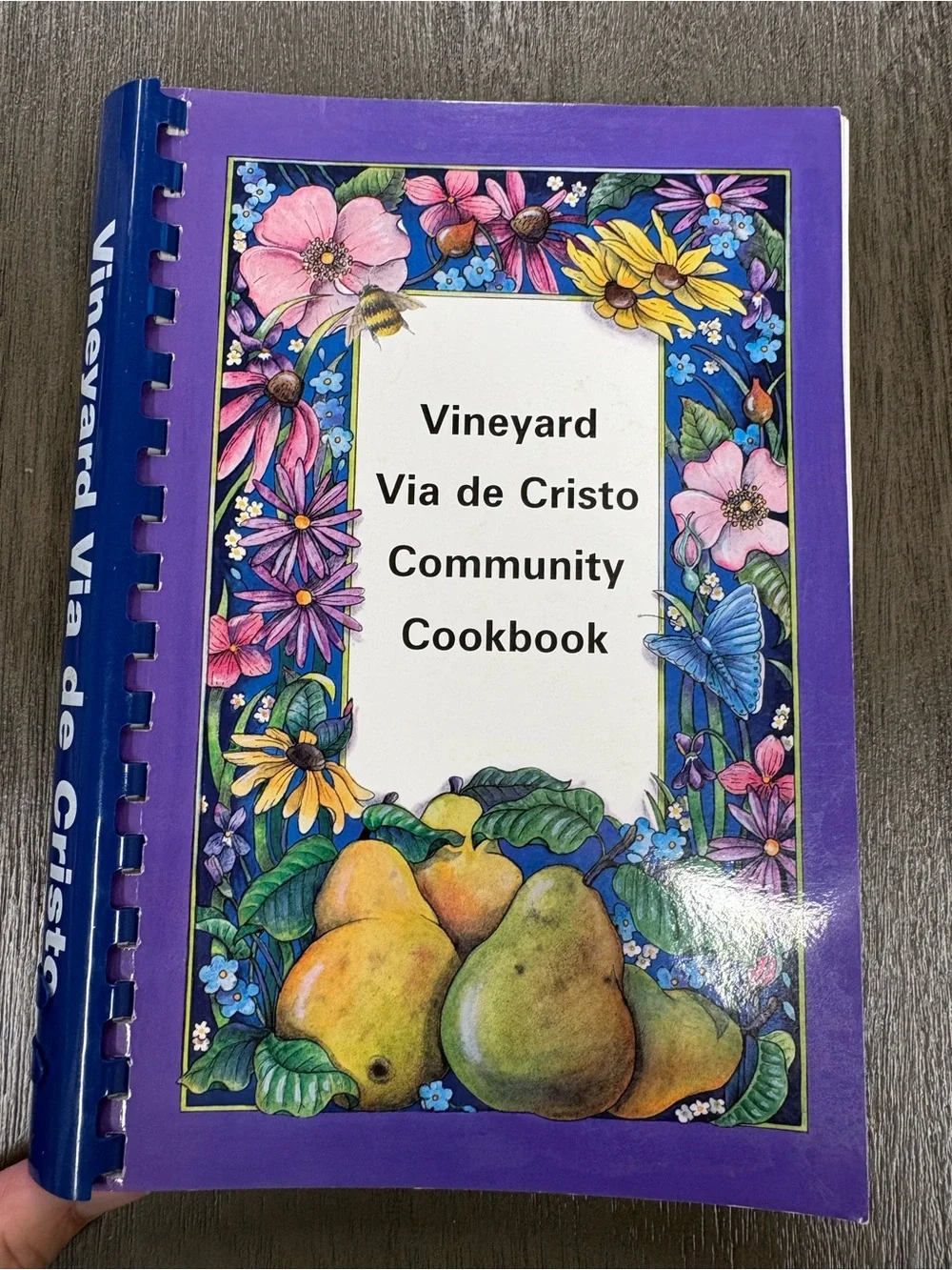 Community Cookbooks by Vineyard Via de Cristo & Junior Woman’s Club —recipes